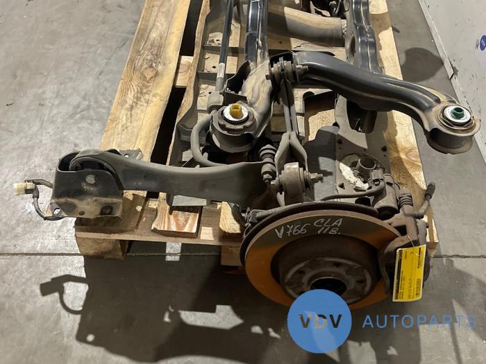 Achteras voorwielaandrijving Mercedes CLA