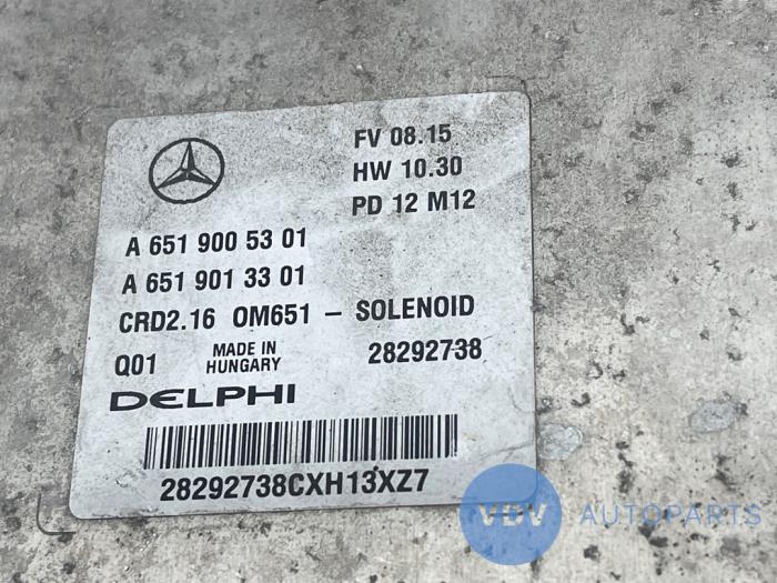 Engine management computer Mercedes C-Klasse