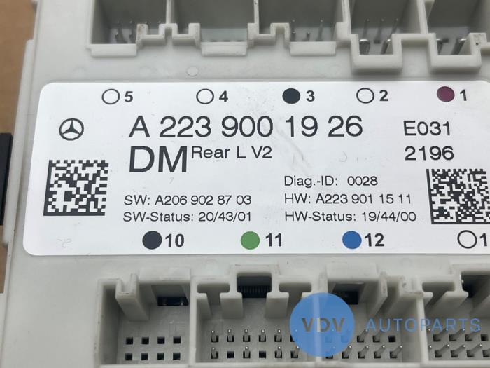 Modul centralnego zamka Mercedes C-Klasse