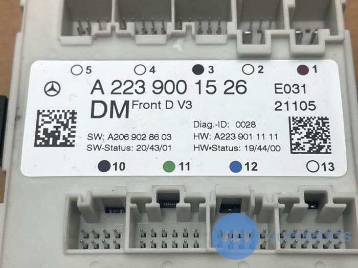 Modul centralnego zamka Mercedes C-Klasse