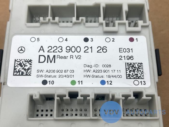 Module verrouillage central des portes Mercedes C-Klasse