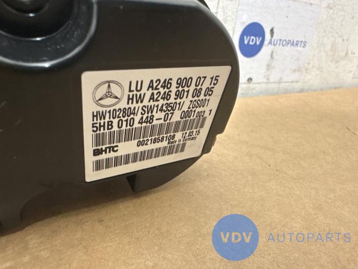Panneau de commandes chauffage Mercedes A-Klasse