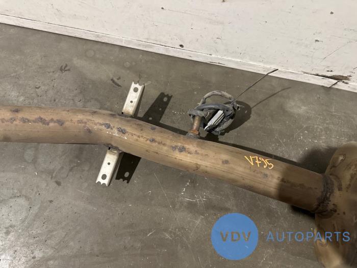 Uitlaat Middendemper Mercedes C-Klasse