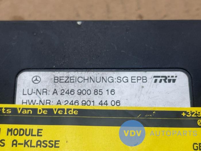 Parking brake module Mercedes A-Klasse