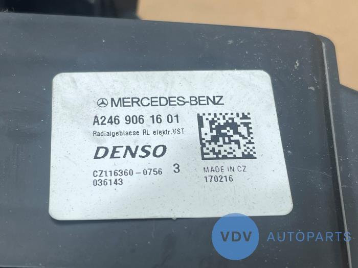 Moteur de ventilation chauffage Mercedes A-Klasse