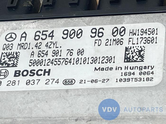 Engine management computer Mercedes CLA