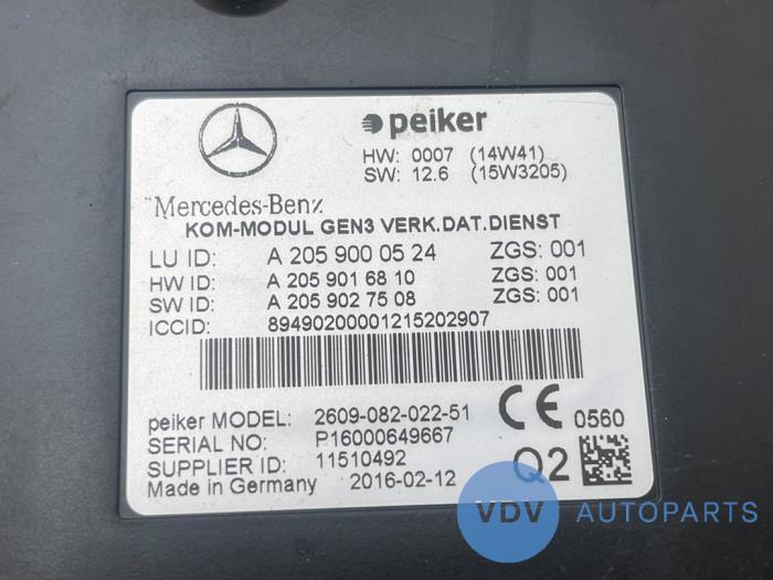 Module de communication Mercedes C-Klasse