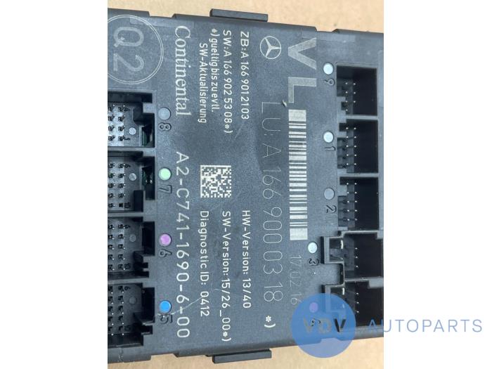 Module verrouillage central des portes Mercedes ML-Klasse