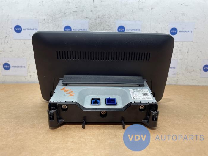 Navigation display Mercedes C-Klasse