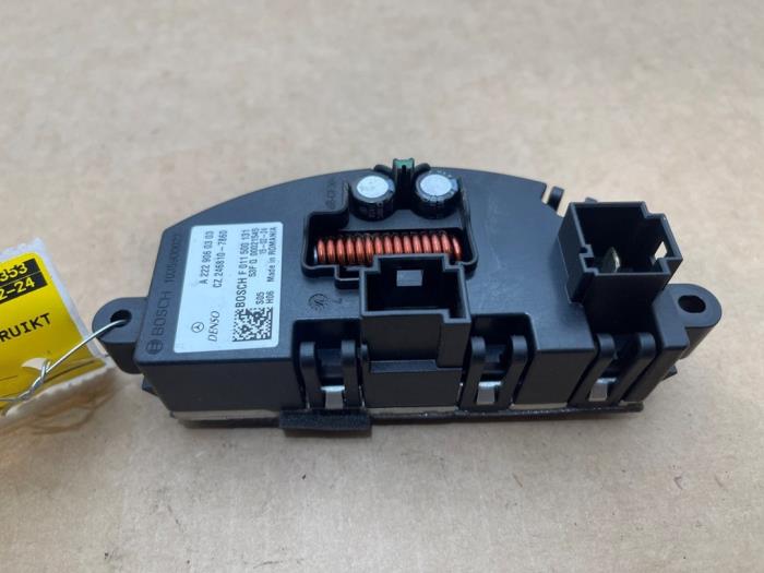Heater resistor Mercedes CLA