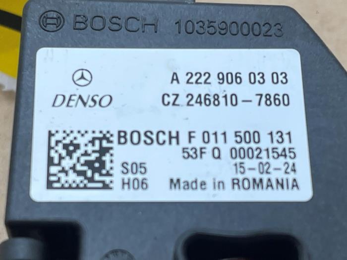 Heater resistor Mercedes CLA