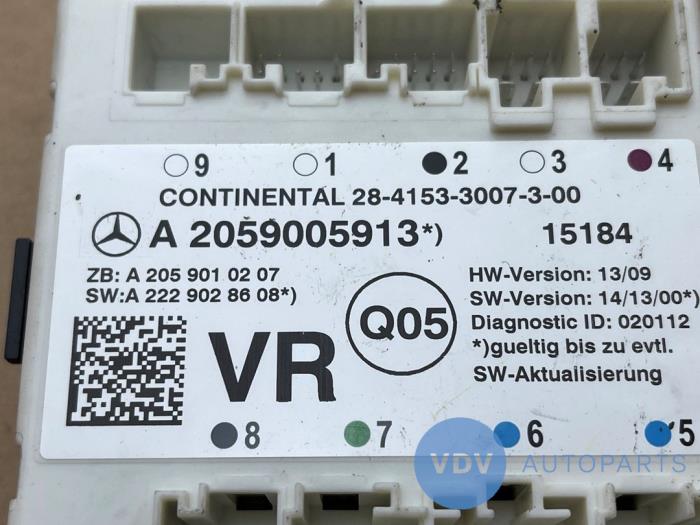 Module verrouillage central des portes Mercedes C-Klasse