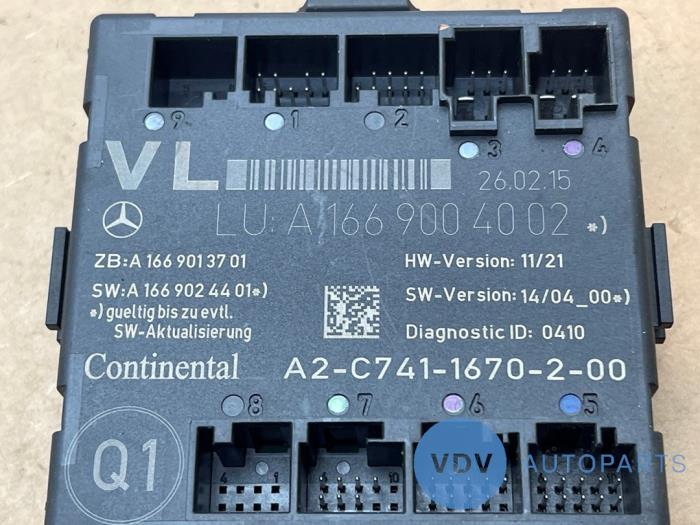 Module verrouillage central des portes Mercedes GLE