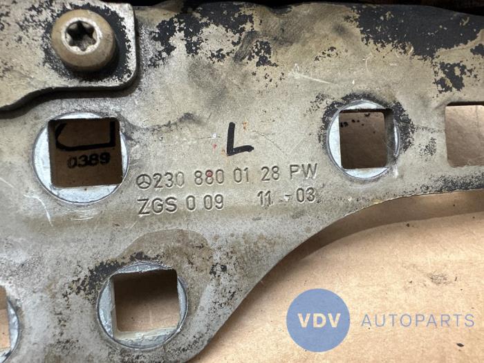 Motorkap Scharnier Mercedes SL