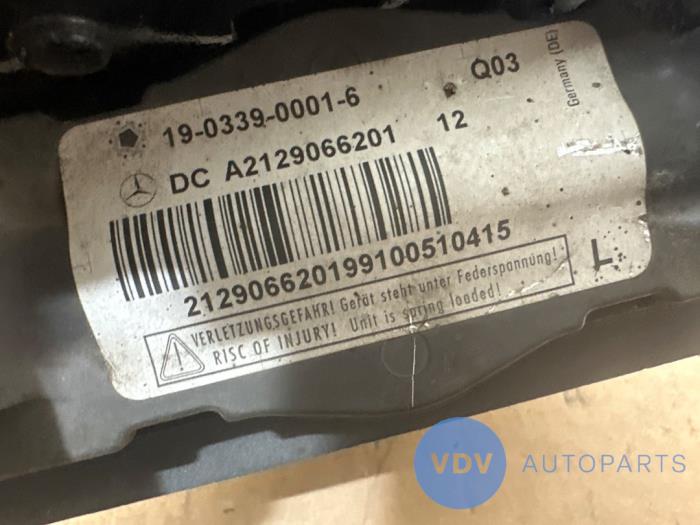 Système popup capot Mercedes E-Klasse