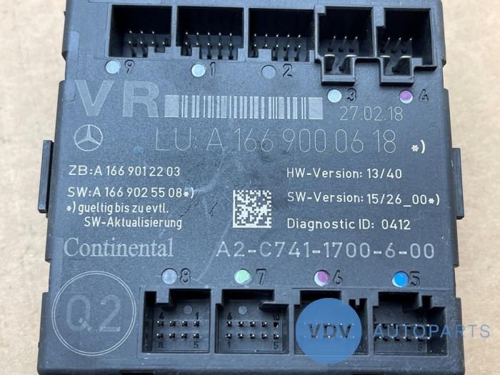 Module verrouillage central des portes Mercedes ML-Klasse