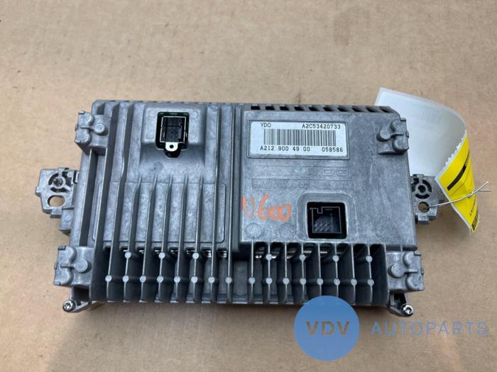 Affichage navigation Mercedes E-Klasse