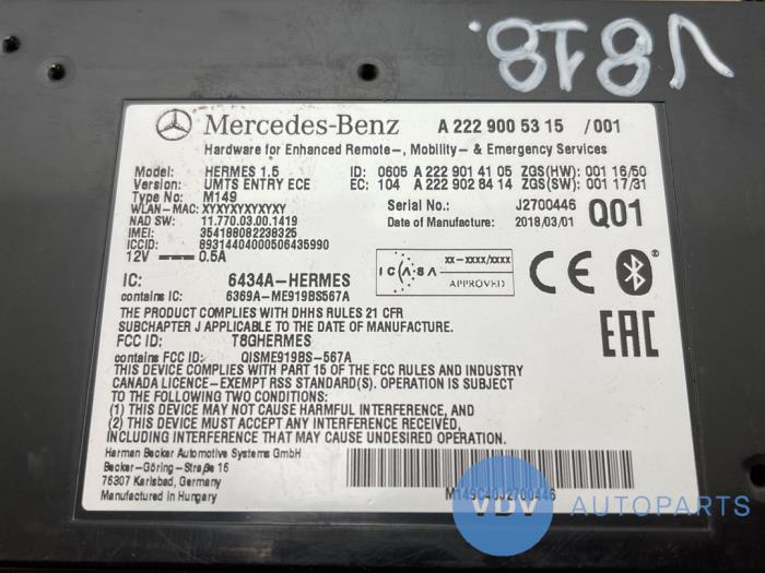 Modul awaryjny Mercedes C-Klasse