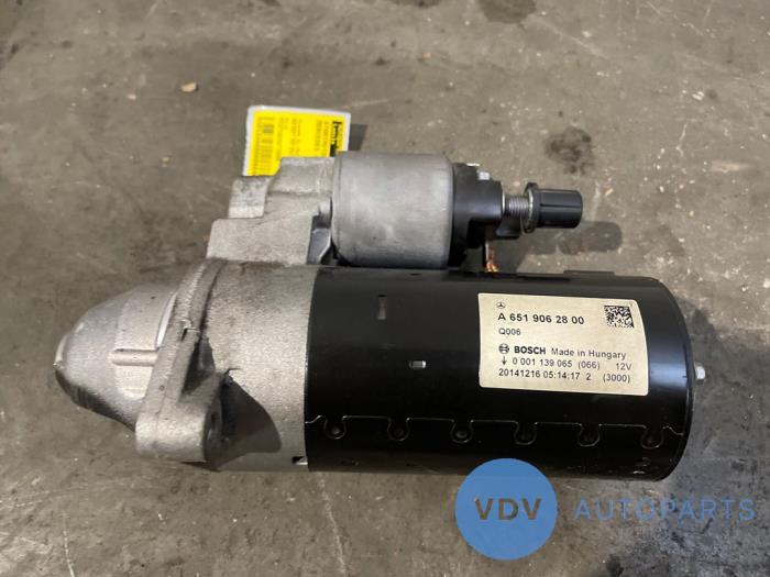 Startmotor Mercedes C-Klasse