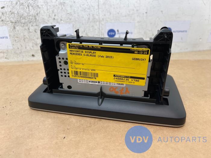 Navigatie Display Mercedes C-Klasse
