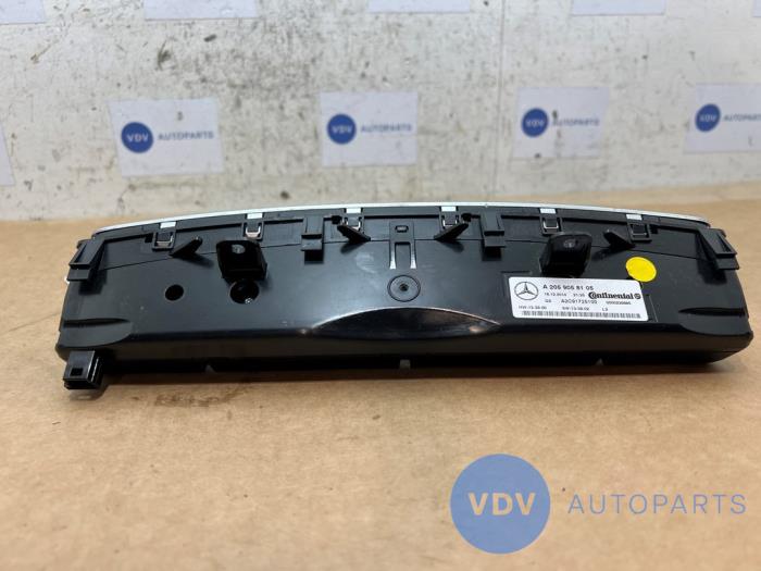 Panel sterowania nagrzewnicy Mercedes C-Klasse