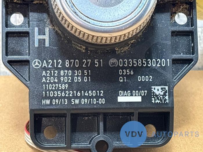 Commande ordinateur de bord Mercedes E-Klasse