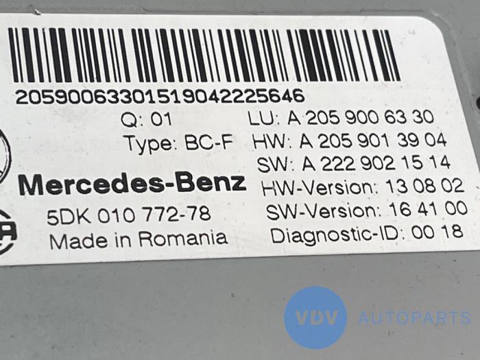 Module confort Mercedes GLC-Klasse