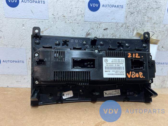 Panel sterowania nagrzewnicy Mercedes E-Klasse