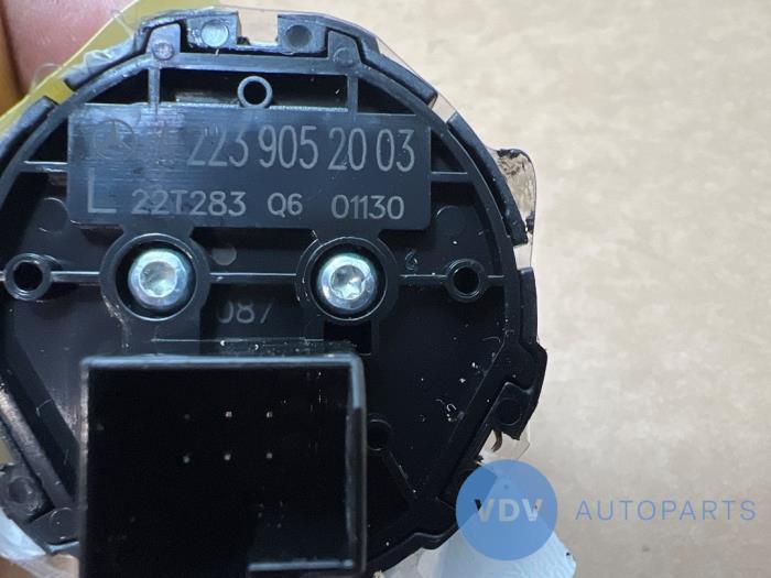 Light switch Mercedes C-Klasse