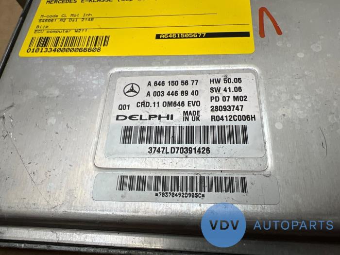 Engine management computer Mercedes E-Klasse