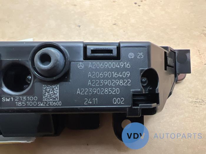 Paniekverlichtings Schakelaar Mercedes C-Klasse