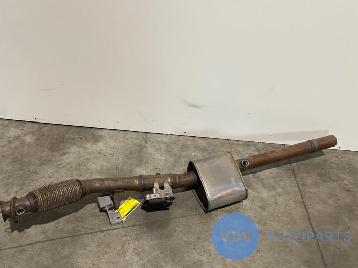 Uitlaat Middendemper Mercedes CLA