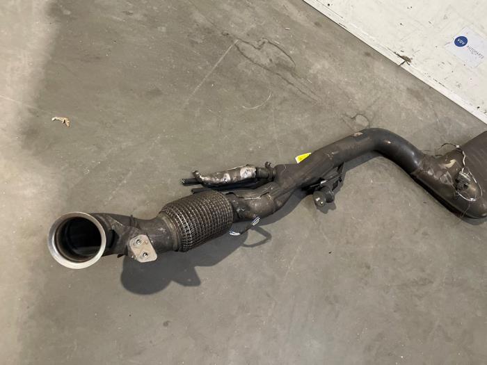 Exhaust middle silencer Mercedes GLC-Klasse