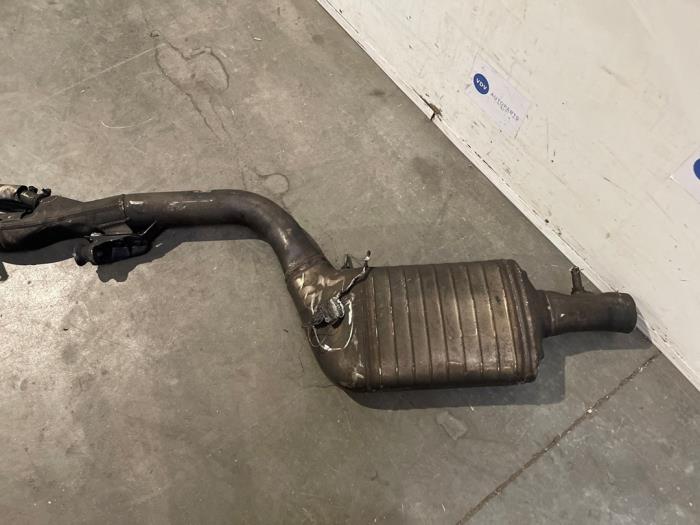 Exhaust middle silencer Mercedes GLC-Klasse
