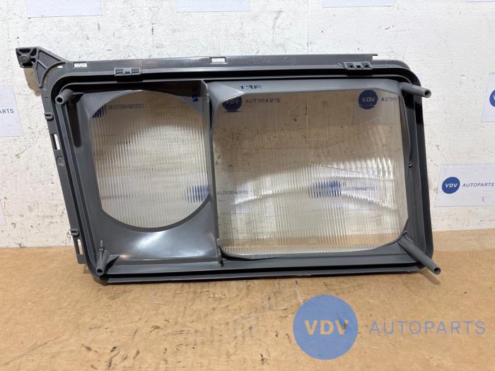 Headlight lens, left Mercedes E-Klasse