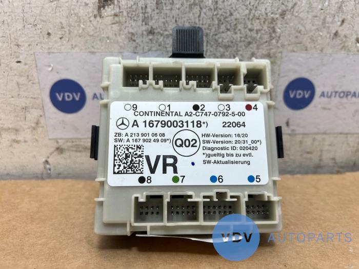 Modul centralnego zamka Mercedes GLE