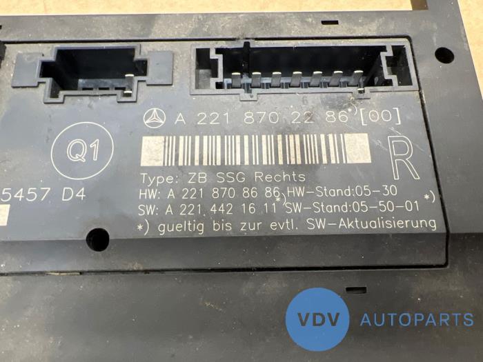 Ordinateur siège Mercedes S-Klasse