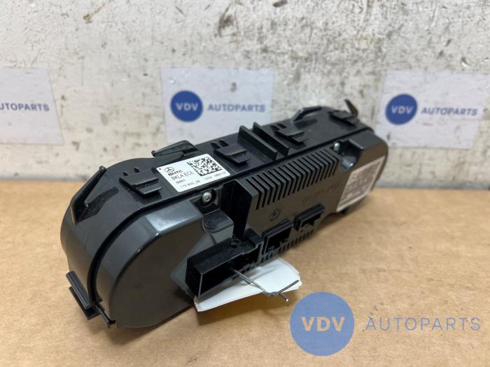 Heater control panel Mercedes A-Klasse