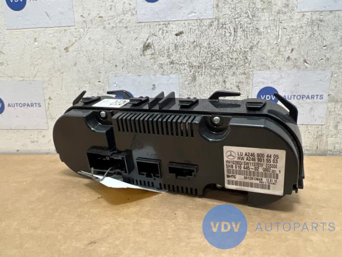 Heater control panel Mercedes A-Klasse