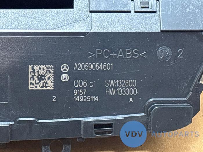 Commande ordinateur de bord Mercedes C-Klasse