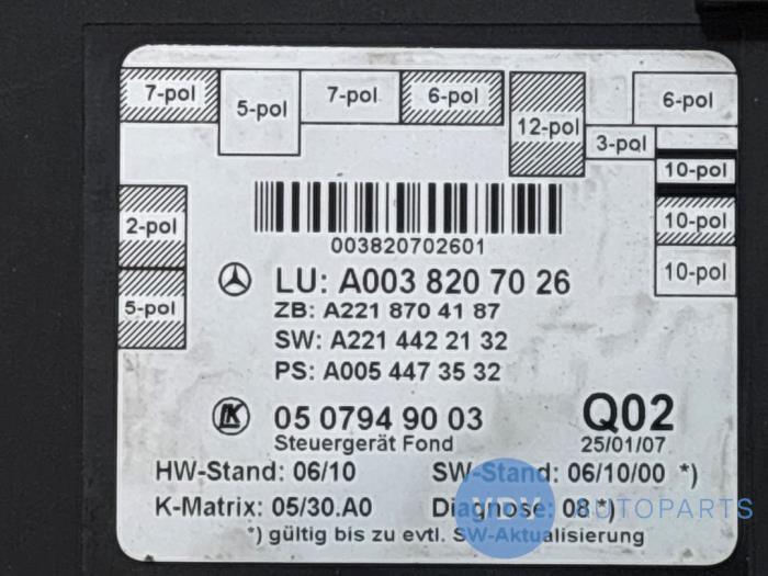 Zentralverriegelung Modul Mercedes S-Klasse