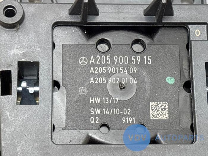 Commande ordinateur de bord Mercedes C-Klasse