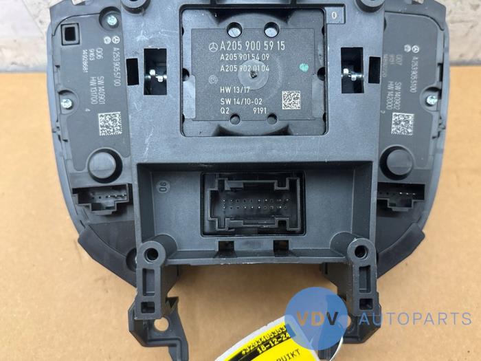 Commande ordinateur de bord Mercedes C-Klasse