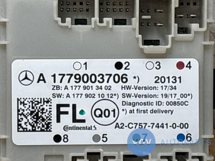 Module verrouillage central des portes Mercedes A-Klasse