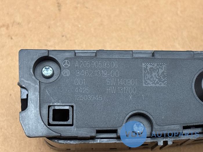 Commande ordinateur de bord Mercedes C-Klasse