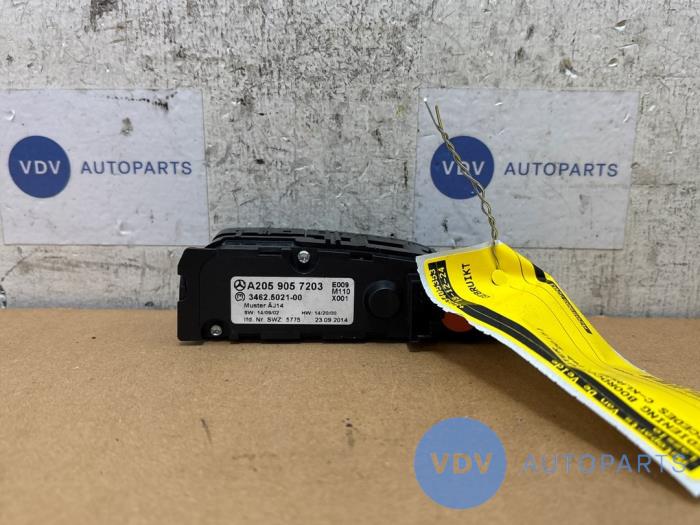Commande ordinateur de bord Mercedes C-Klasse