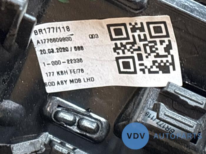 Dashboard decoration strip Mercedes CLA