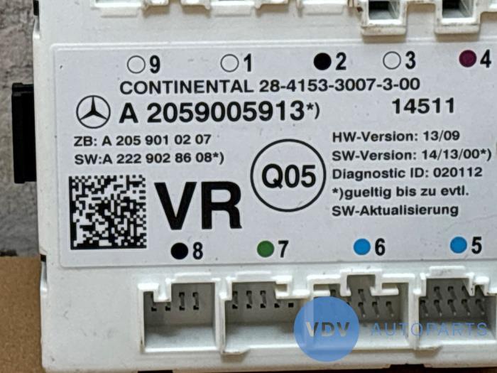 Módulo de cierre centralizado Mercedes C-Klasse