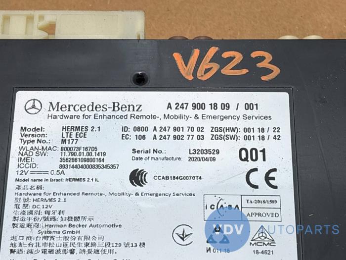 Communicatie module Mercedes A-Klasse