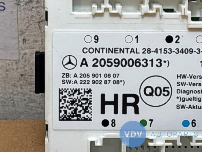 Central door locking module Mercedes C-Klasse